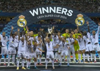 ريال مدريد يتوج بطلاً بكأس السوبر الأوروبي