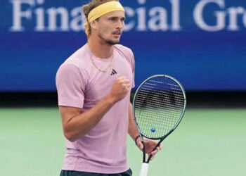 الألماني زفيريف إلى ثالث أدوار بطولة سينسيناتي للتنس