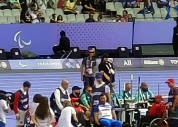 علاء عبد السلام رابعاً في دورة الألعاب البارلمبية في باريس