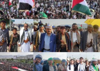 اليمن.. حشود مليونية بالعاصمة صنعاء في مسيرة “مولد نبي الهدى.. دعوة لنصرة غزة والأقصى”