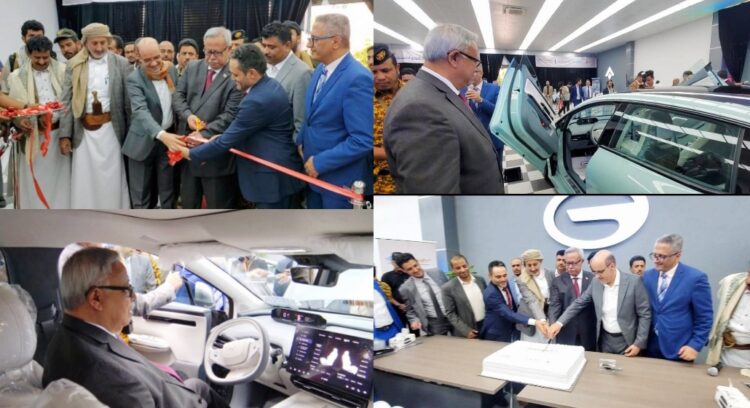 اليمن.. بن حبتور يفتتح أول وكالة سيارات كهربائية في اليمن