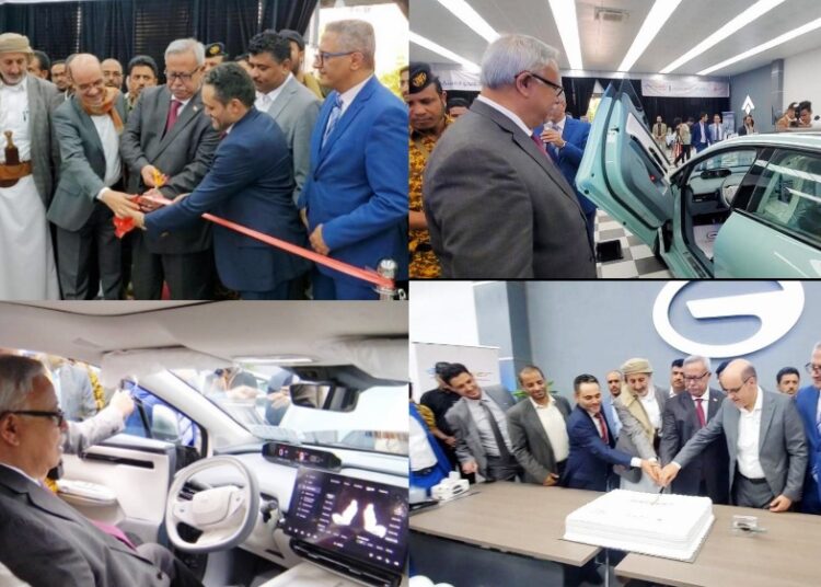 اليمن.. بن حبتور يفتتح أول وكالة سيارات كهربائية في اليمن