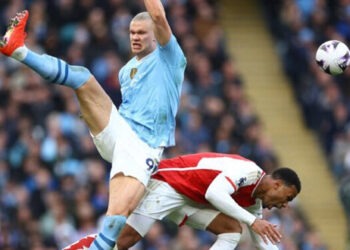 مانشستر سيتي يتعادل مع ضيفه أرسنال ويحافظ على صدارة الدوري الإنكليزي