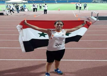 ذهبية لسورية بألعاب القوى في البطولة العربية للناشئين والناشئات