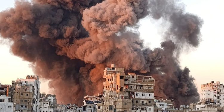 حرب إبادة الضاحية الجنوبية لبيروت!!