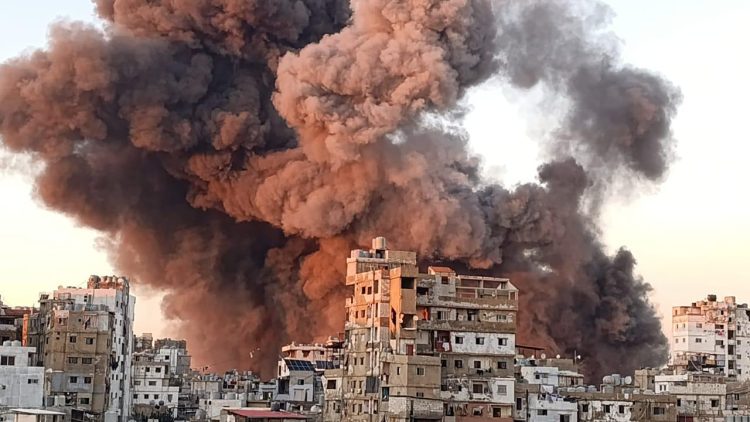 حرب إبادة الضاحية الجنوبية لبيروت!!