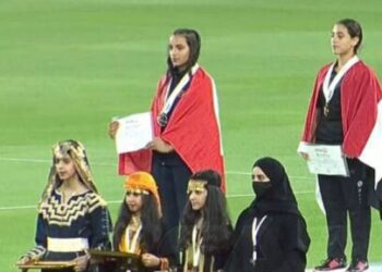 اللاعبة غزل الحكيم… أداء لافت ونتائج متميزة برمي الرمح ببطولات ألعاب القوى