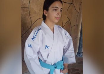 لارا الحسين… موهبة واعدة في الكاراتيه