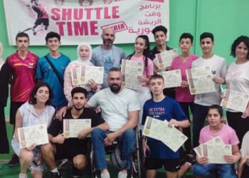 ذهبية وفضية لسورية في بطولة غرب آسيا للريشة الطائرة