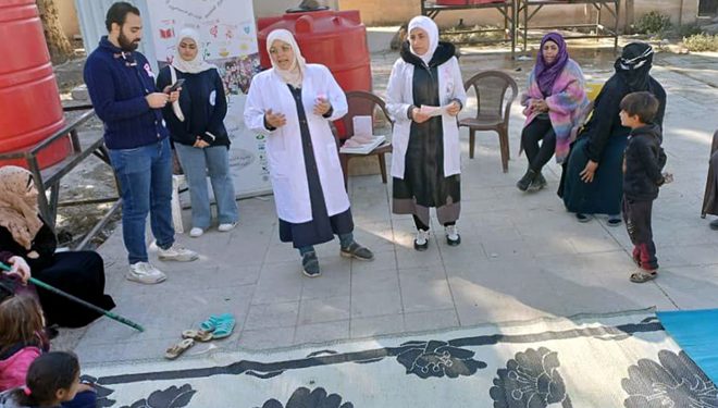 ندوات توعوية حول أهمية الكشف المبكر عن سرطان الثدي بالقامشلي