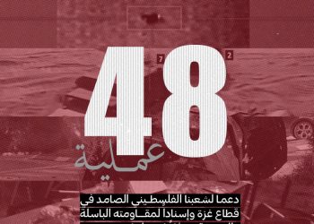 ا!لإعلام ا1لحربي: 48 عملـ ـية عسـ . ـكرية ليوم الجمعة 25 الحالي