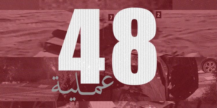 ا!لإعلام ا1لحربي: 48 عملـ ـية عسـ . ـكرية ليوم الجمعة 25 الحالي