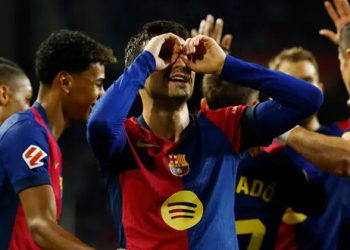 خماسية لبرشلونة في مرمى إشبيلية في الدوري الإسباني