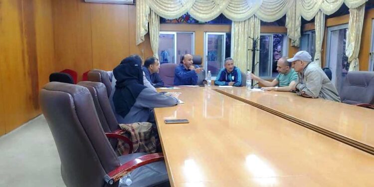 اليمن.. مناقشة ترتيبات إقامة البطولة الثامنة لكرة القدم السباعية للشركات