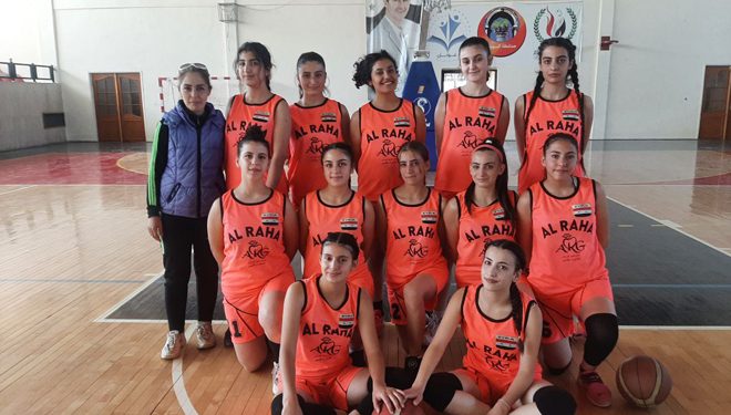 فوز الرحى على العربي في دوري كرة السلة للناشئات