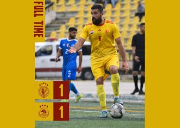 تعادل الفتوة وتشرين في الجولة الثالثة من الدوري الممتاز لكرة القدم