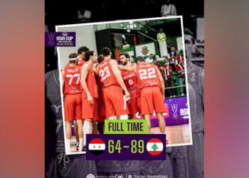 منتخب سورية لكرة السلة يخسر أمام نظيره اللبناني في النافذة الثانية من تصفيات كأس آسيا