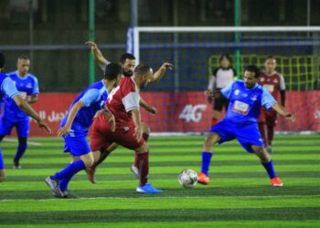 اليمن.. فوز مؤسسة الاتصالات1 وبنك اليمن والكويت والتأمينات في بطولة الشركات الثامنة لكرة القدم السباعية