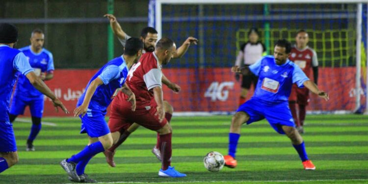 اليمن.. فوز مؤسسة الاتصالات1 وبنك اليمن والكويت والتأمينات في بطولة الشركات الثامنة لكرة القدم السباعية