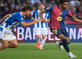 برشلونة يعزز صدارته للدوري الإسباني بفوزه على إسبانيول