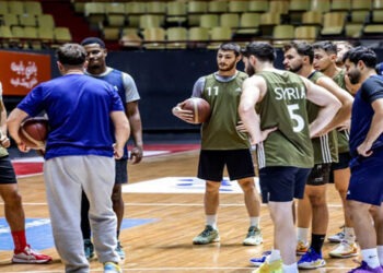تحضيرات متسارعة لمنتخب سورية للرجال بكرة السلة للنافذة الثانية من تصفيات كأس آسيا