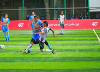 اليمن.. بنك اليمن والكويت ينفرد بصدارة المجموعة الأولى في ختام ثالث جولات بطولة الشركات لكرة القدم السباعية