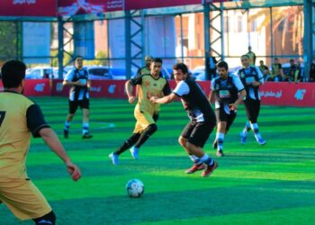 اليمن.. فوزان ثمينان لبنك اليمن الدولي ومؤسسة الاتصالات1 وتعادل المرور وجامعة العلوم والتكنولوجيا في بطولة الشركات الثامنة لكرة القدم السباعية