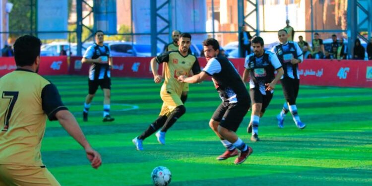 اليمن.. فوزان ثمينان لبنك اليمن الدولي ومؤسسة الاتصالات1 وتعادل المرور وجامعة العلوم والتكنولوجيا في بطولة الشركات الثامنة لكرة القدم السباعية