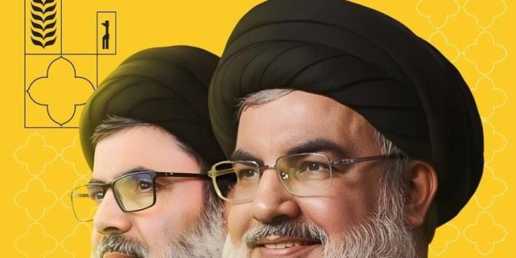 محور السبت 33 من حرمون (1 من 5): تشييع الشهيدين الـsيّدين نsرالله وsفي الدين في بيروت خريطة طريق للنصر