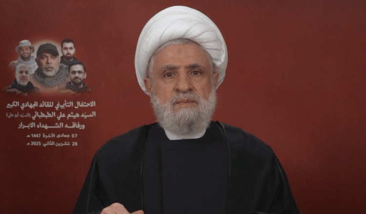 الشيخ نعيم قاسم: إغتيال الطبطبائي اعتداء سافر وجريمة موصوفة ومن حقنا الرد سنحدد التوقيت لذلك”