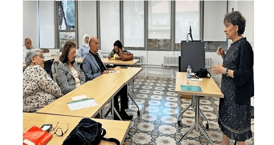 اختتام ورشة الكتابة الإبداعية لكبار السن في الجامعة الأميركية بإشراف الروائية هدى بركات