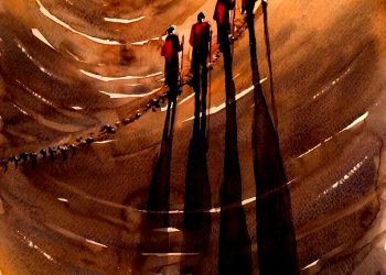 دلال أهدى قداسة البابا لوحة التجلي ودعاه لزيارة جبل حرمون