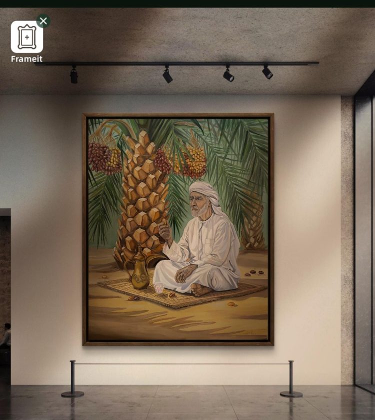 الفنانة صفاء شنان لـ “حرمون”: الفن رسالة واللوحة حوار صامت بين الروح والعين وليست خليط ألوان