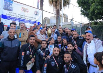 فريق وزارة الداخلية يتوج ببطولة الوزارات والمؤسسات للكرة الطائرة والمالية وصيفاً