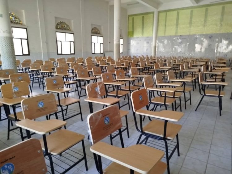 صندوق تنمية المهارات يدشن مشروع توزيع 2100 كرسي لـ 12 معهدا وكلية مجتمع حكومية في ست محافظات