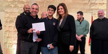 توزيع جوائز مسابقتي الإملاء والتعبير الكتابي في زحلة