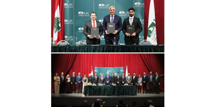 شحادة في توقيع مذكرة تفاهم بين وزارة الذكاء الاصطناعي وLAU: لنعمل من اجل بناء الجمهورية الرقمية