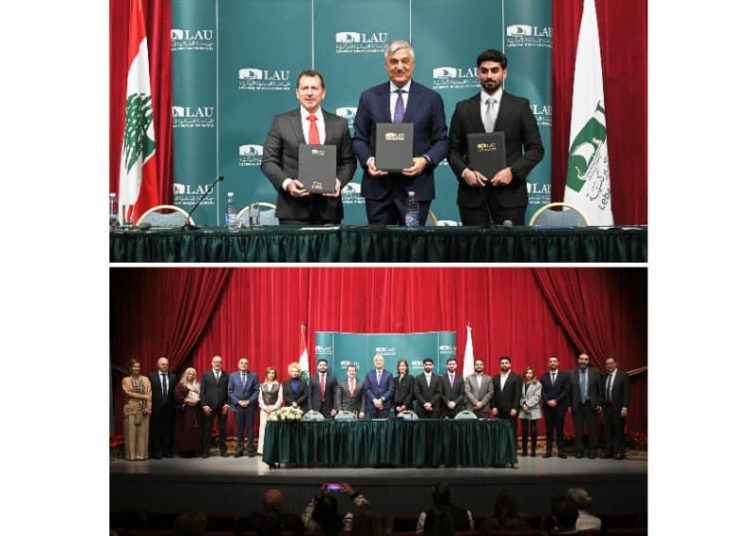 شحادة في توقيع مذكرة تفاهم بين وزارة الذكاء الاصطناعي وLAU: لنعمل من اجل بناء الجمهورية الرقمية