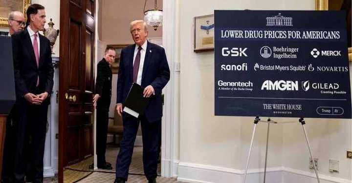 ترامب يوقع إتفاقا مع تسع شركات أدوية لخفض أسعارها