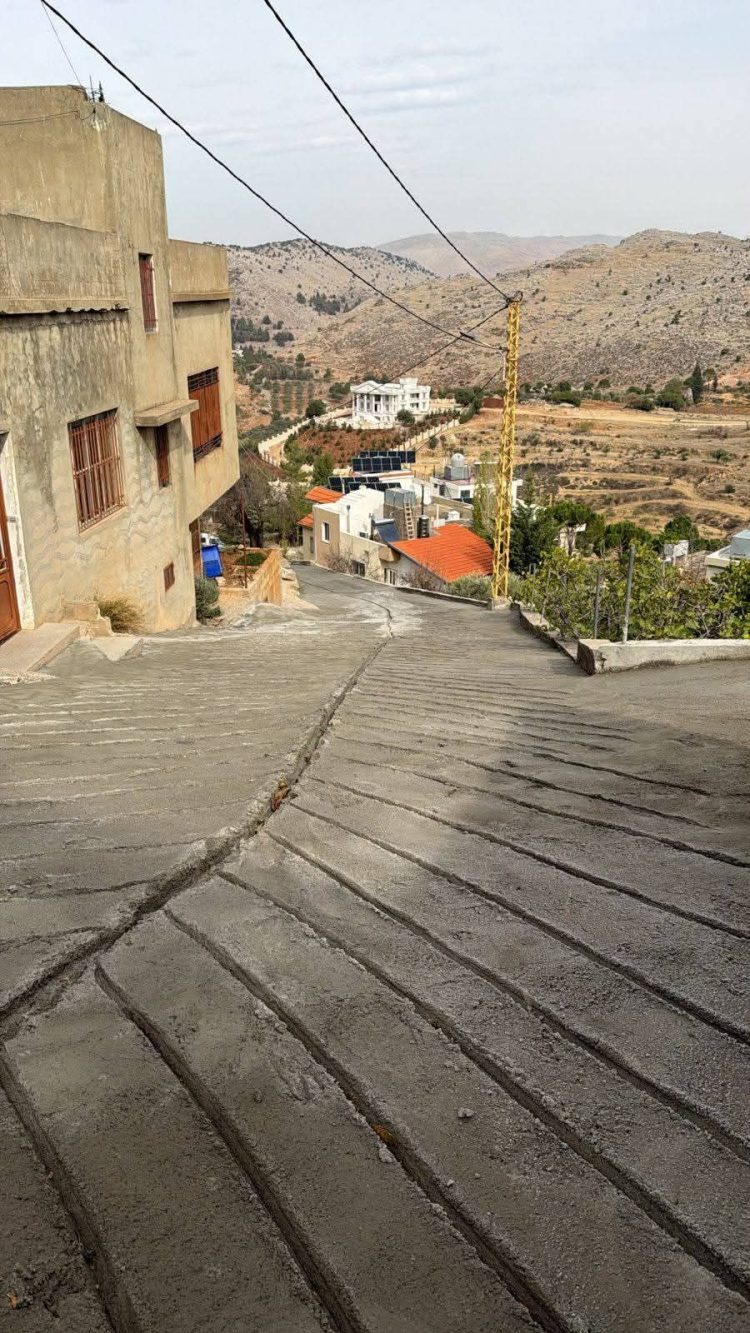 بلدية راشيا تواصل تحسين البنية التحتية وتشكر الأهالي على تعاونهم