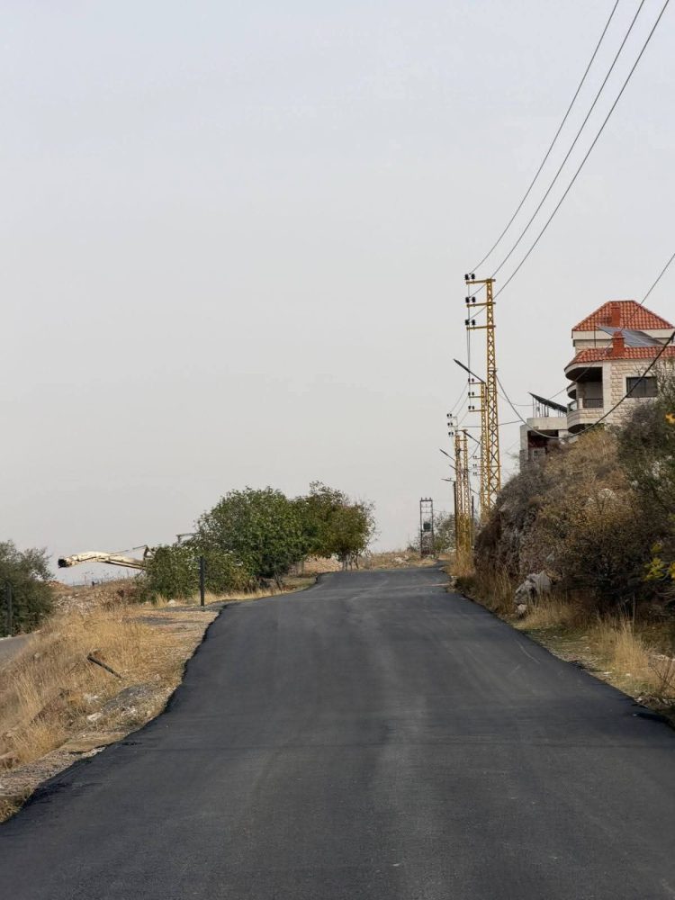 بلدية راشيا تواصل تحسين البنية التحتية وتشكر الأهالي على تعاونهم