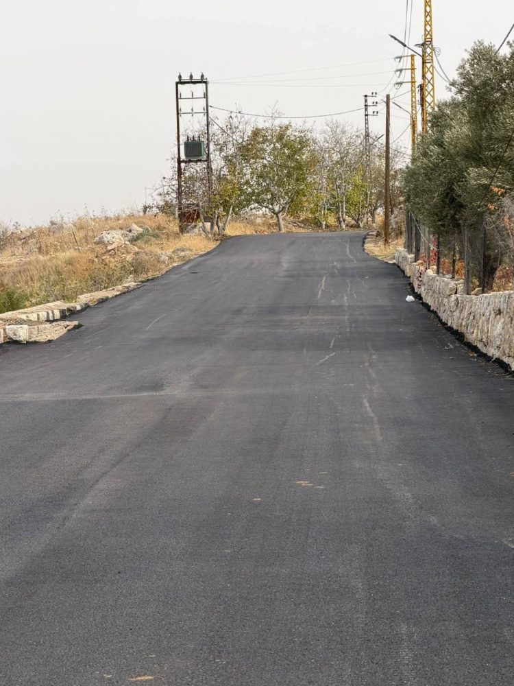 بلدية راشيا تواصل تحسين البنية التحتية وتشكر الأهالي على تعاونهم