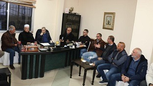 أبو فاعور تفقد المنطقة الصناعية في ظهر الأحمر واجتمع بأصحاب المعامل