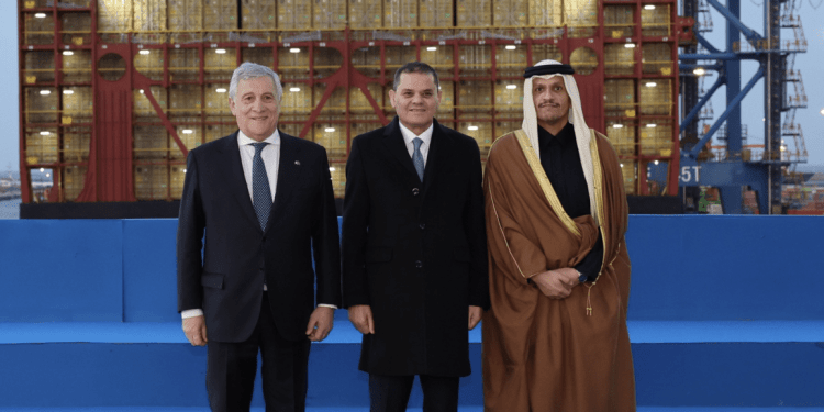 اتفاقية ليبية قطرية إيطالية لتطوير منطقة مصراتة الحرة الليبية