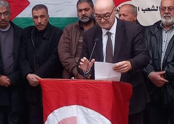 حزب الشعب الفلسطيني في البقاع بمخيّم الجليل في بعلبك الذكرى الـ41 لإعادة التأسيس بوقفة تضامنية وإيقاد الشعلة