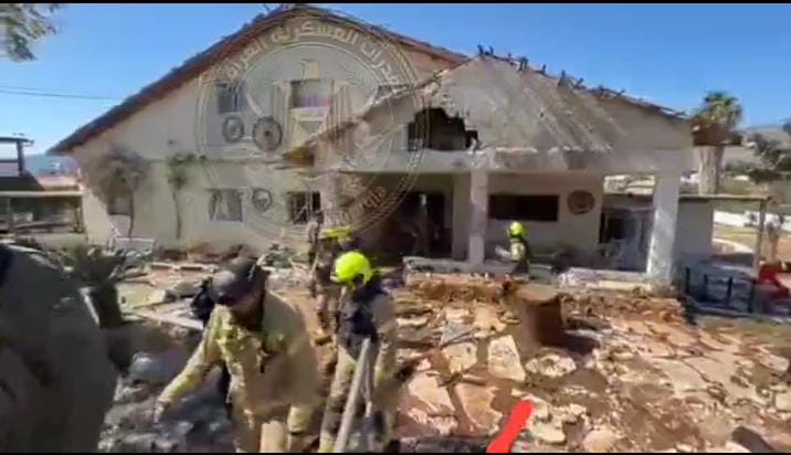 موقع في شمال فلسـ.ـطين استهدفه صاروخ حـ.ـزب !الله